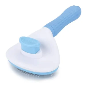 Pet Grooming Brush with Self-Cleaning Function