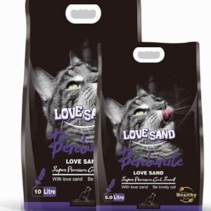 BENTONITE Clumping Love Sand Cat Litter Lavender