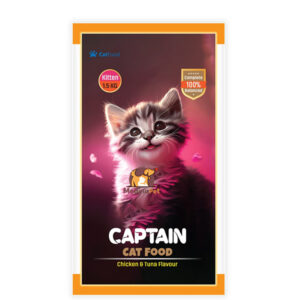 Captain Chicken and Salmon Flavour kitten