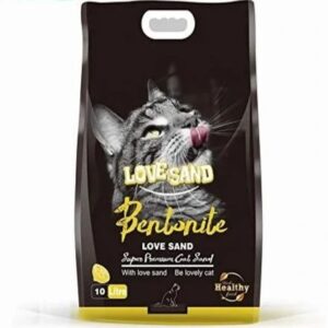 Love Sand Premium Bentonite Cat Litter Lemon