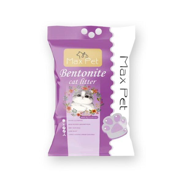 MaxPet Bentonite Cat Litter Lavender flavor