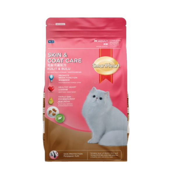 SmartHeart Cat Dry Food - Skin & Coat Care