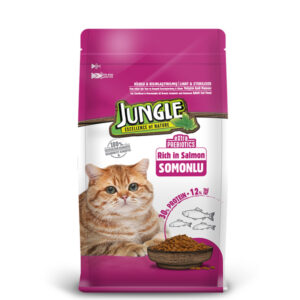 Jungle Premium Salmon Hairball Control 500gm