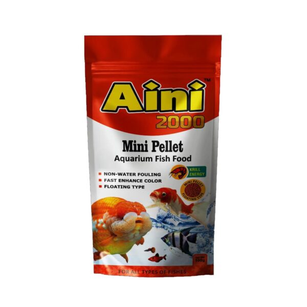 Aini 2000 Mini Pellets Fish Food 100gm