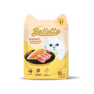 Bellotta Premium Pouch Tuna & Chicken 85gm