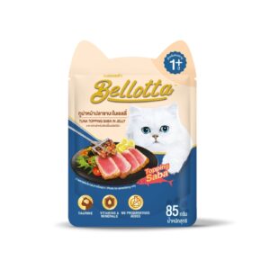 Bellotta Premium Pouch Tuna Topping Saba in Jelly 85gm