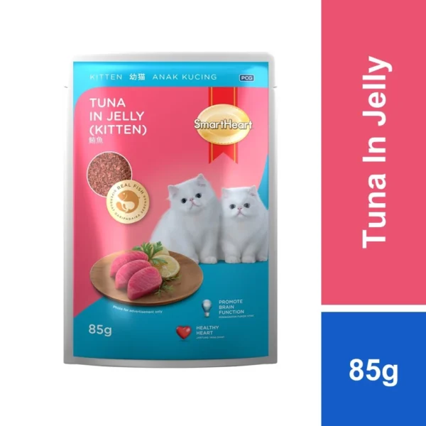 Smart Heart Kitten Pouch Tuna In Jelly 85g