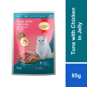 Smart Heart Cat Pouch Tuna With Chicken In Jelly