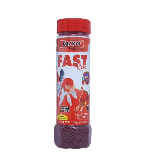 Taiyo Fast Red Pellets for Goldfish - 100 gm