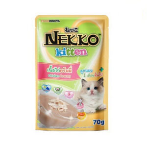 Nekko Kitten Pouch Chicken Creamy 70g