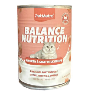 PetMetro Balance Nutrition Kitten Canned Cat Food in Chicken & Goat Milk 430g