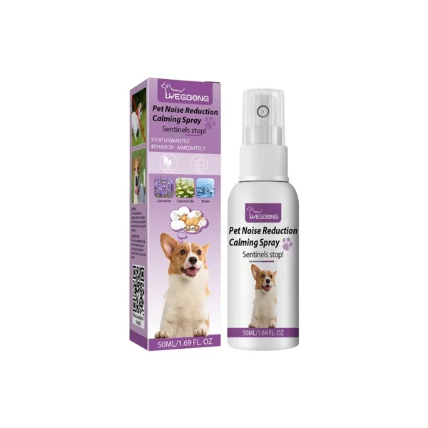 Clicitina Soothing Spray for Dogs, Anxiety Cats, Plant Anxiety Soothing Spray, Pet Soothing Spray for Nervosity, Care 50ml