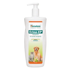 Himalaya Erina EP Shampoo 450ml Lemon – Anti-flea and tick shampoo for dogs and cats