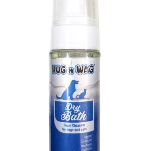 Hug n Wag Dry Bath Waterless Foam Cleanser for Dogs and Cats