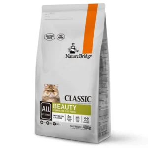 Nature Bridge Classic Beauty All Life Stage Cat Food 400gm bag