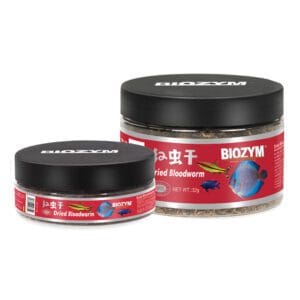 Biozym Dried Bloodworm 70g container