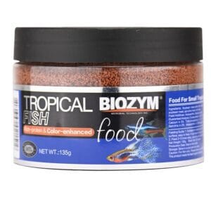 Biozym Tropical Fish Food 135g container