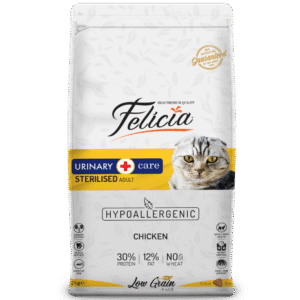 Felicia Urinary Care Sterilised 2kg Hypoallergenic Chicken Cat Food