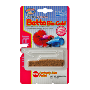 Hikari Betta Bio-Gold 2.5g fish food package for Bettas