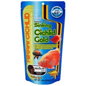 Hikari Sinking Cichlid Gold 342g bag of fish food