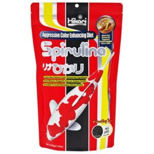 Hikari Spirulina 500g bag of floating koi food