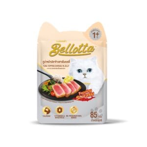 Bellotta Tuna with Rice Fish Topping 85g pouch for cats