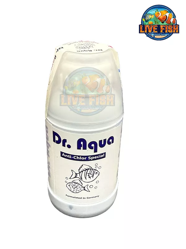 Dr Aqua Anti Chlor Special 120ml aquarium water conditioner
