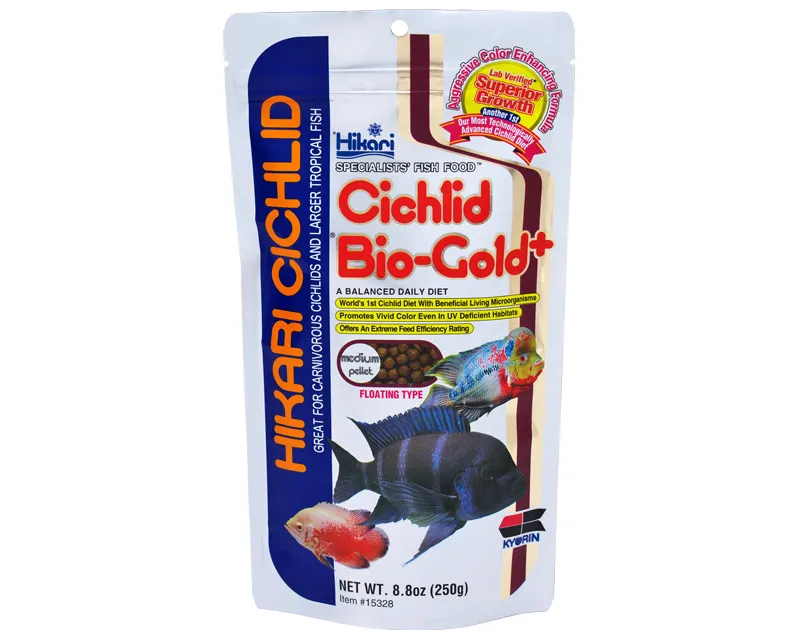 Hikari Cichlid Bio-Gold+ 250g Premium Pellet Fish Food