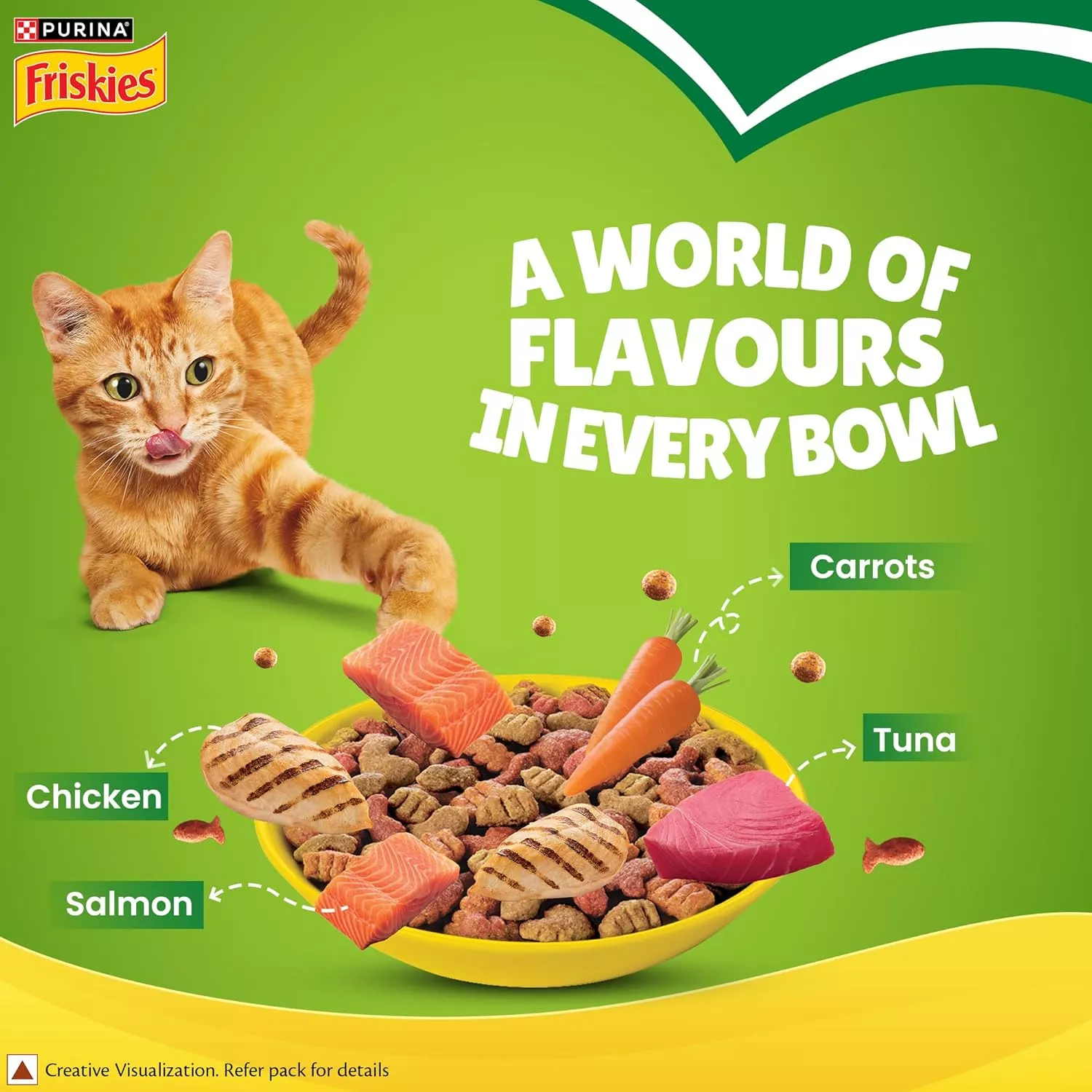 Purina Friskies Indoor Delights Adult Cat Food 1kg
