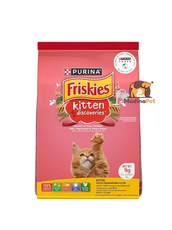 Purina Friskies Kitten Discoveries 1kg dry kitten food