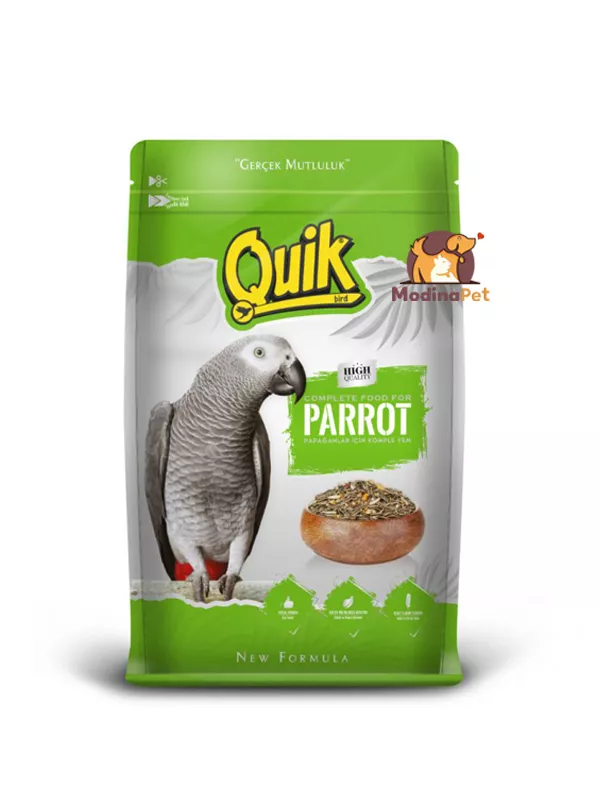 Quik bird food parrot mix pack 700g