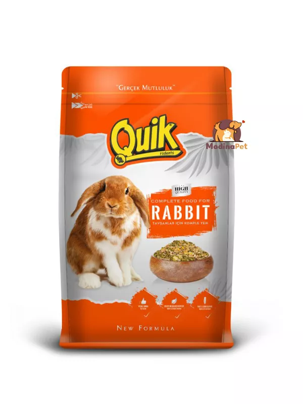 Quik rabbit food 750g complete feed for rabbits