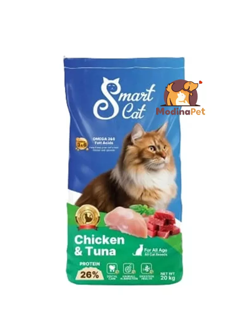 Smart Cat Chicken & Tuna 20KG dry cat food