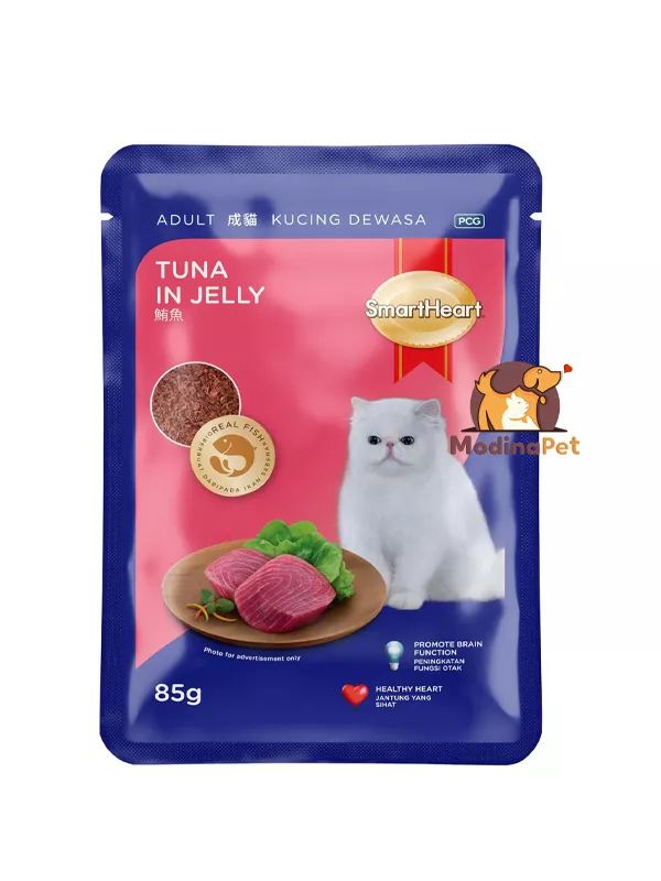 SmartHeart Tuna in Jelly 85g wet cat food