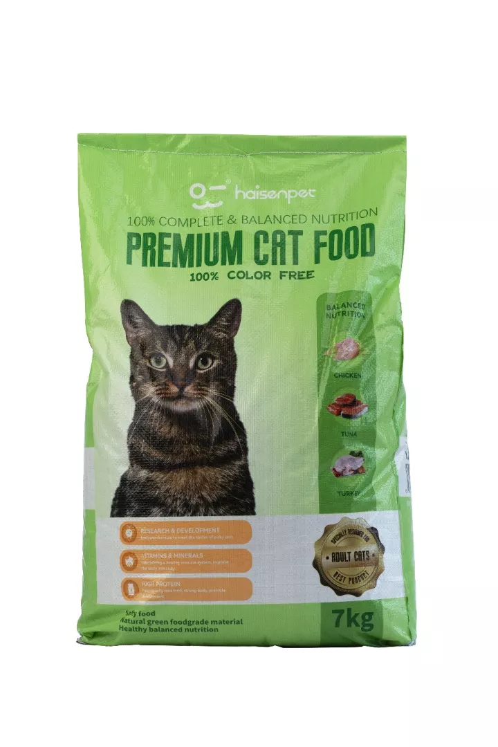 Haisenpet Premium Adult Cat Food Chicken Tuna Turkey 7kg