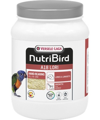 NutriBird A18 Lori Handfeeding Formula 800g baby bird food