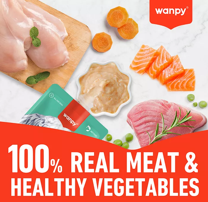 WANPY Tasty Meat Paste Tuna Chicken & Carrot 90g for Cats - Image 2