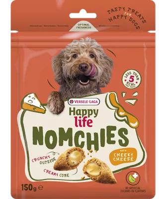 Versele-Laga Happy Life Nomchies Cheese Dog Treats 150g