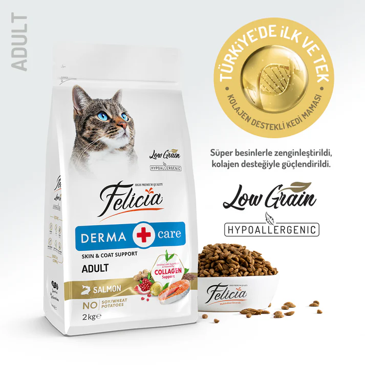 Felicia Adult Hypoallergenic Salmon Cat Food 2kg