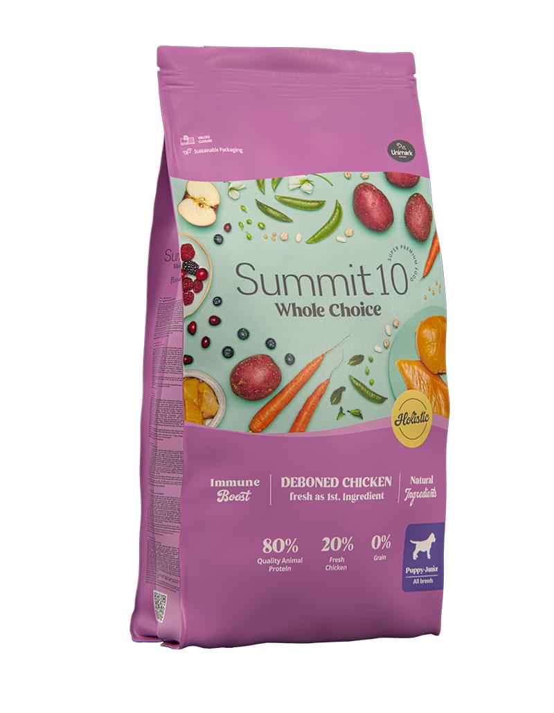 Summit10 Whole Choice Grain Free Puppy Dog Food with Fresh Chicken 2KG