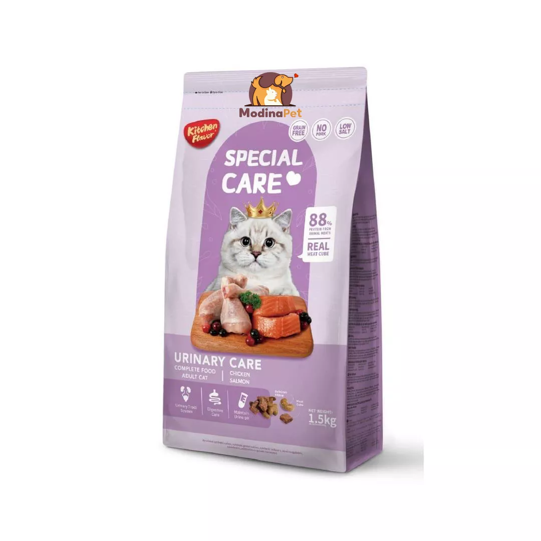 Kitchen Flavor Special Care Urinary Care Cat Food Chicken Salmon 1.5kg