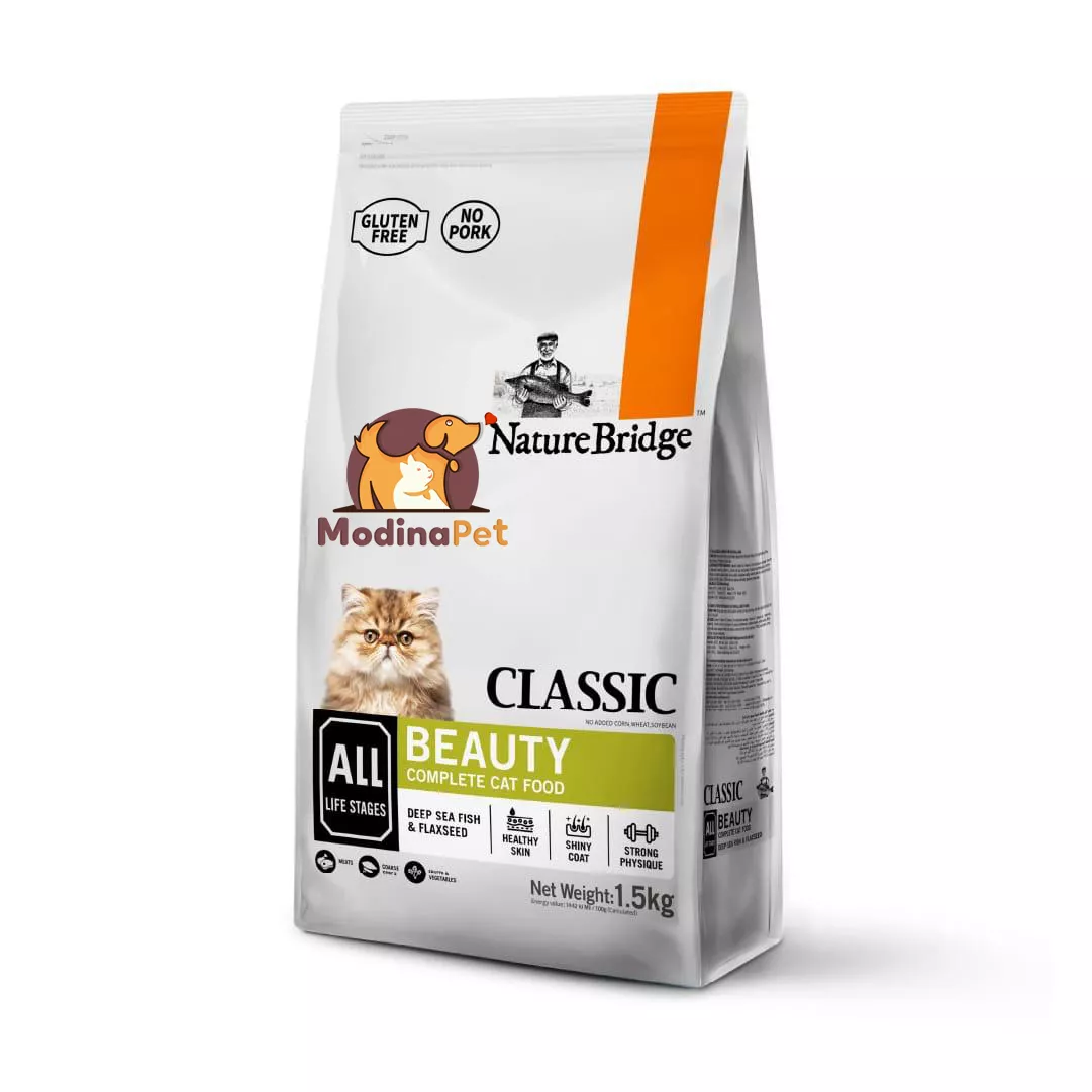 Nature Bridge Classic Beauty Complete Cat Food 1.5kg