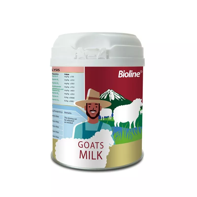 Bioline Goat Milk Powder for Dogs and Cats 200g