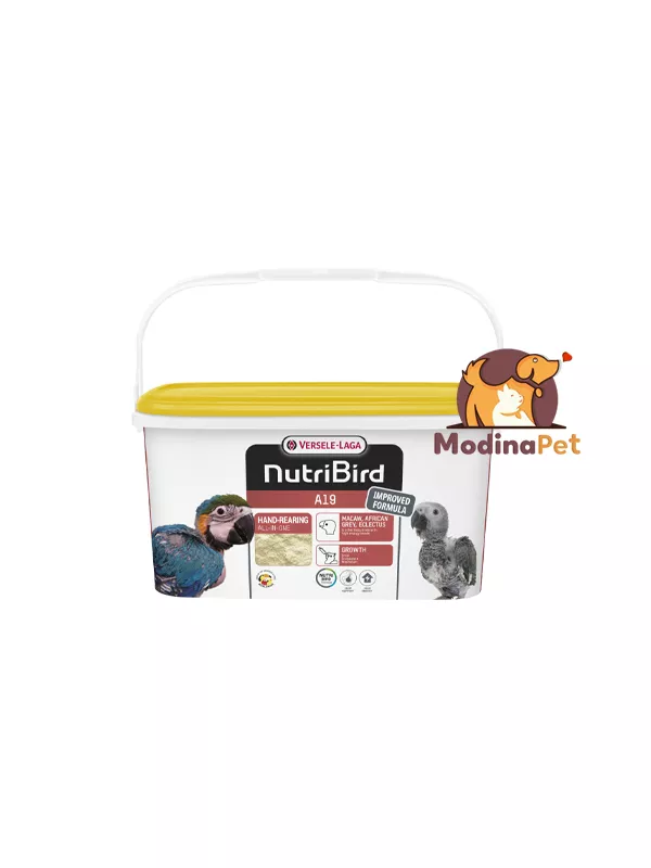 NutriBird A19 hand rearing food 3kg for baby parrots