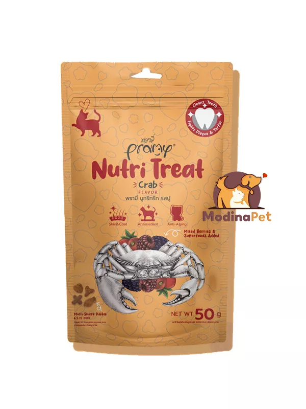 Pramy Nutri Treat Crab Flavor 50g cat treat