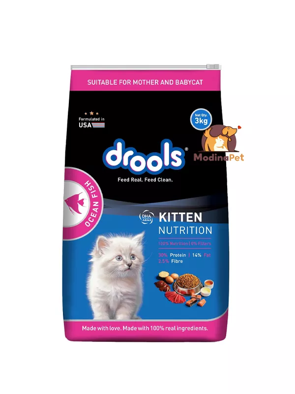 Drools Kitten Ocean Fish 3kg dry cat food