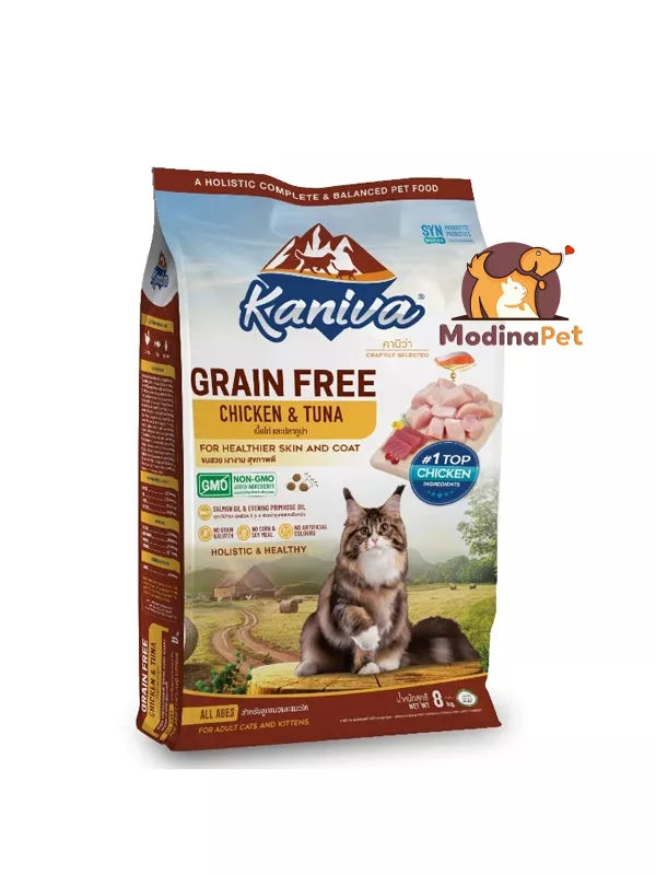 Kaniva Grain Free Chicken Tuna Cat Food 8kg